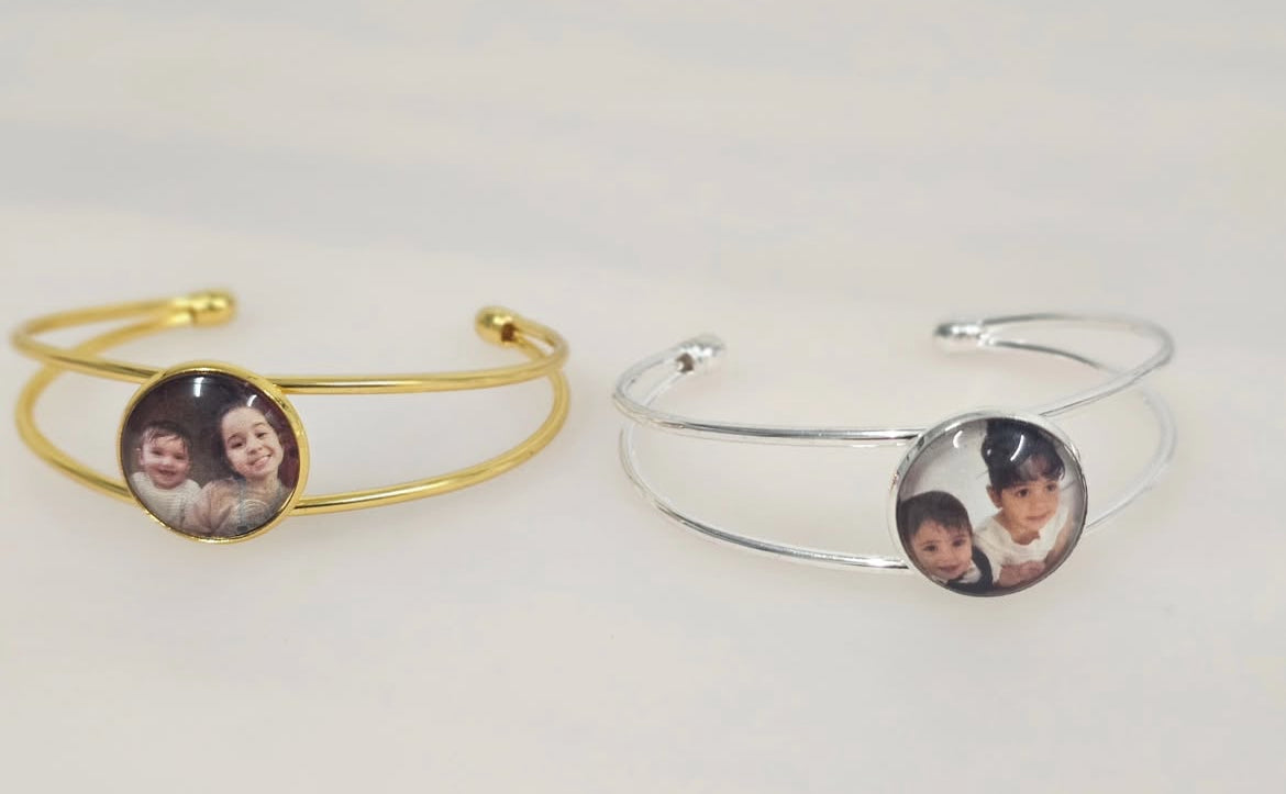 Adjustable Bangle - with photo