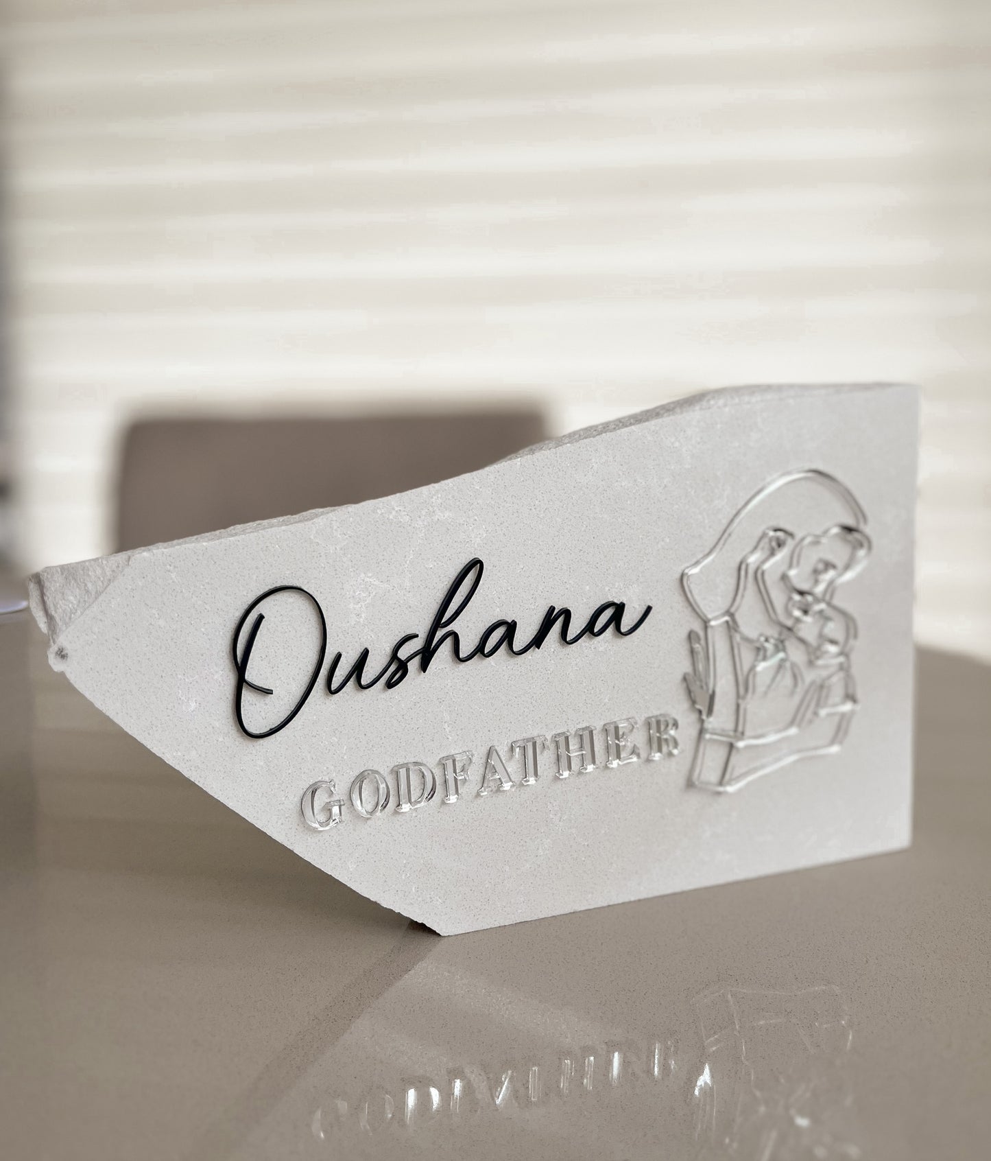 Stone Plaques - Godparent