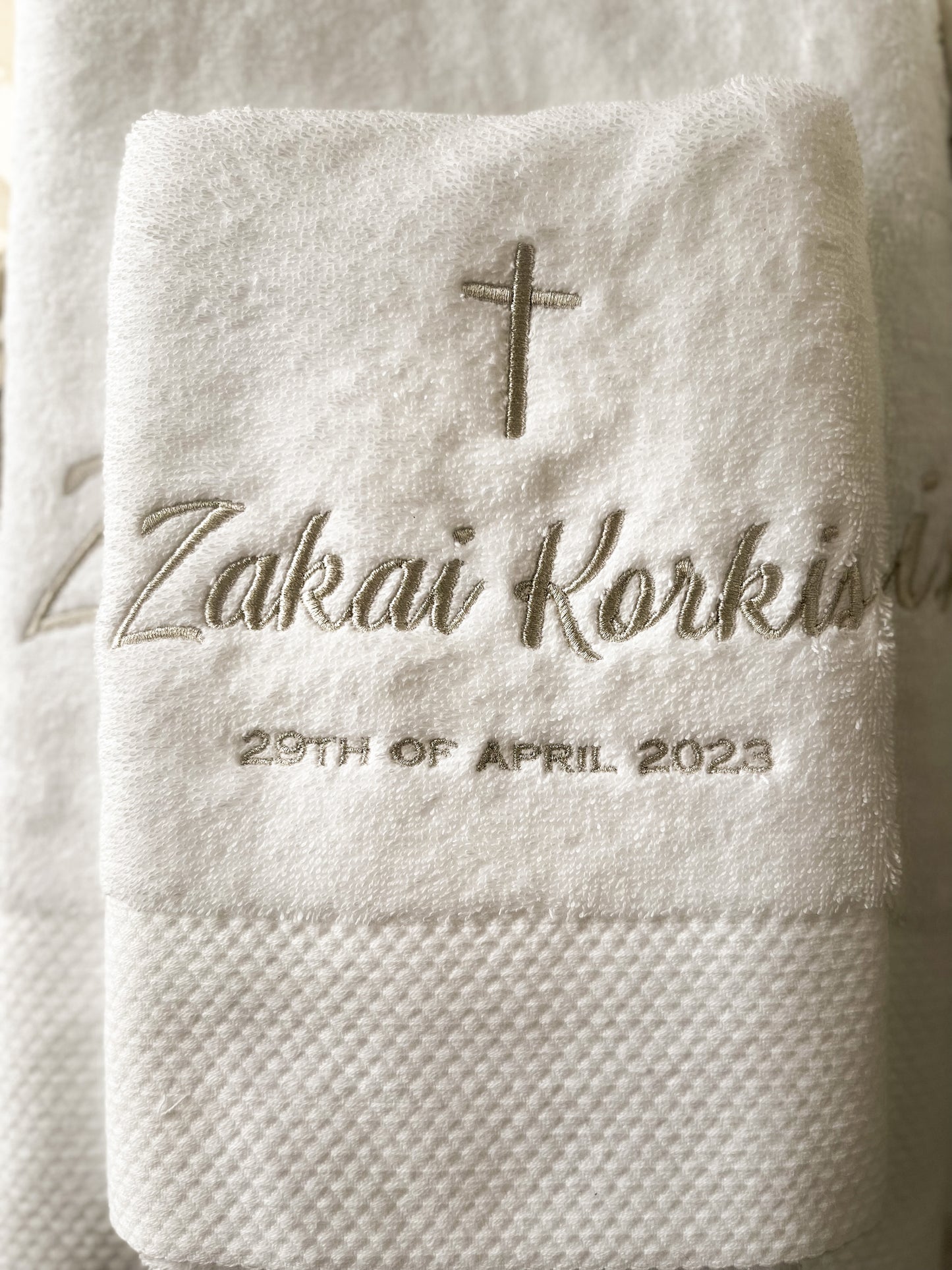 Standard Bath Towel - Embroidered