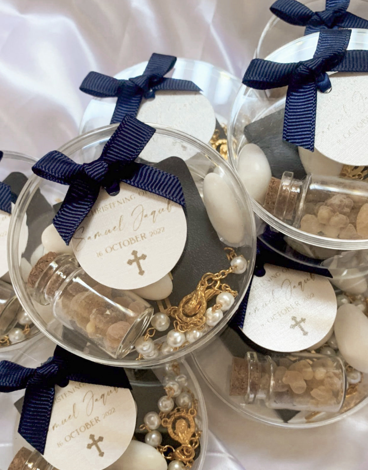 Religious Round Acrylic Disc Favours
