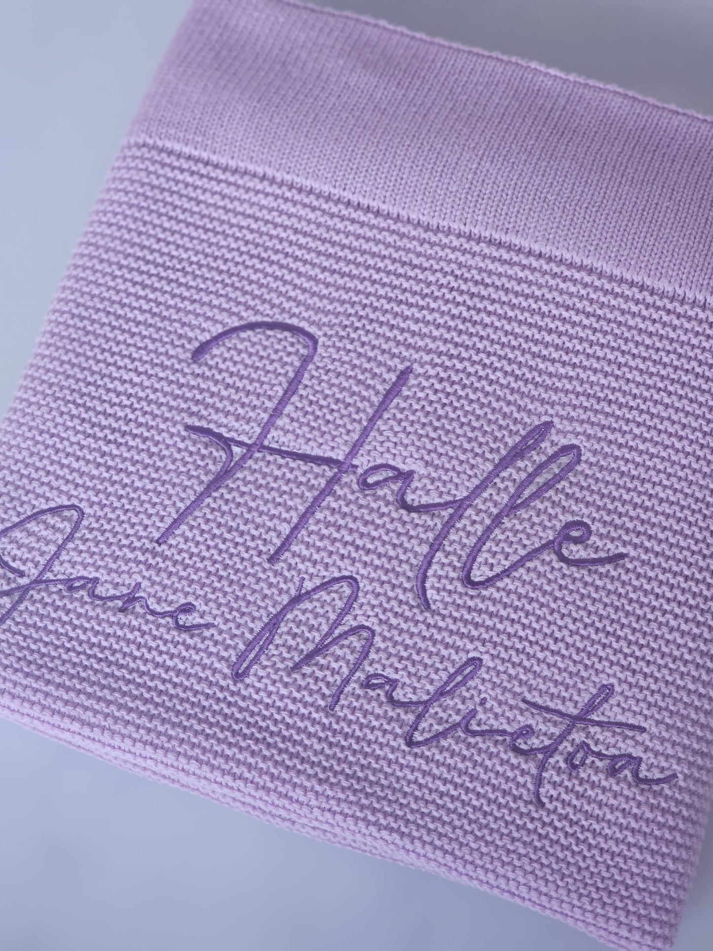 Baby Blanket- Embroidered