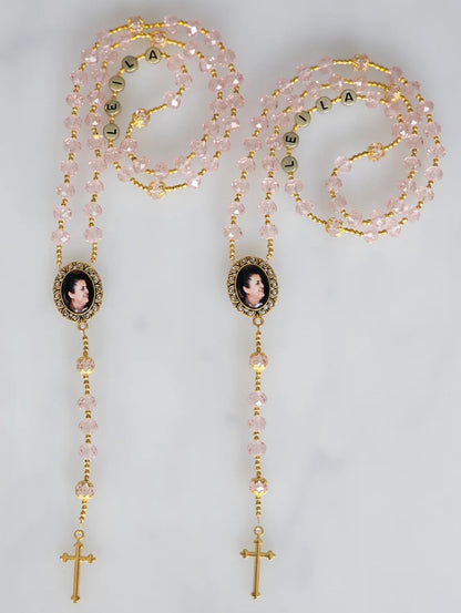 Photo Full Sized Personalised Rosary