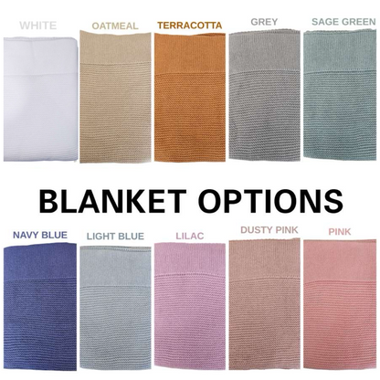 Baby Blanket- Embroidered