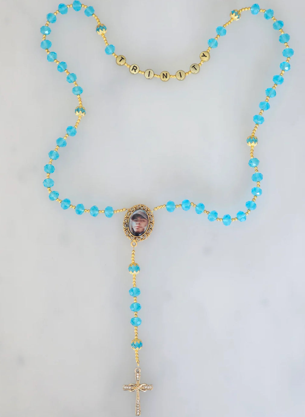 Photo Full Sized Personalised Rosary