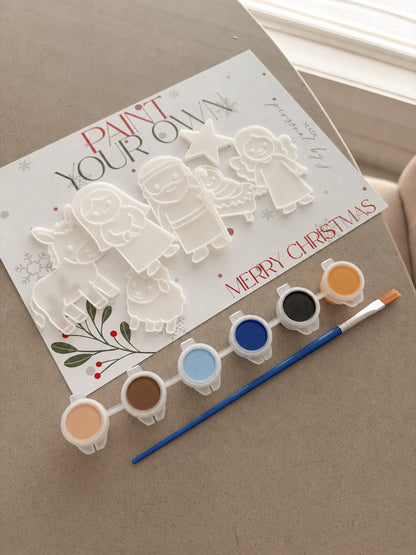 Nativity Paint Your Own Packs