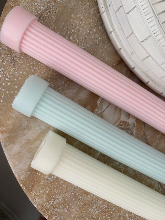 Ribbed Palm Sunday Candle- No Personalisation