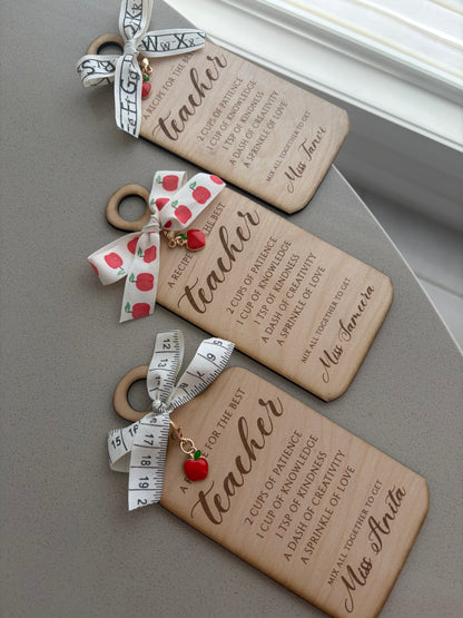 Best Teacher Recipe Magnet