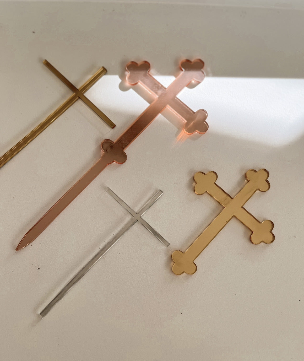 Cross Cake Toppers/Froppers