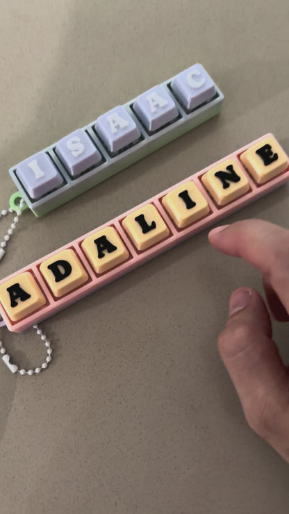 Personalised Clickers - 3D KEYRING