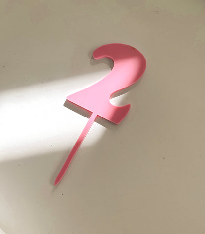Number Cake Toppers/Froppers